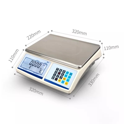 LCD Ekran Dijital Sayım Terazisi Elektronik Endüstriyel Sayım Tartı Terazisi
