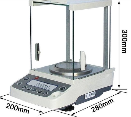 Laboratuvar Hassas Analitik Terazi 220g 0.0001g Elektronik Tartı Dijital 0.1mg Ölçek