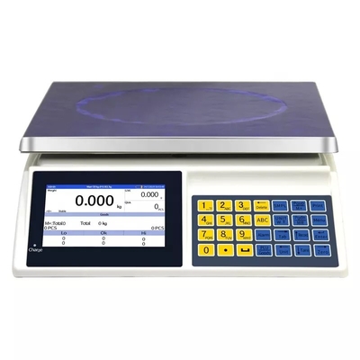 30kg 1g Doğruluk Elektronik Sayma Ölçeği Elektronik Akıllı Tartı Masa Üstü